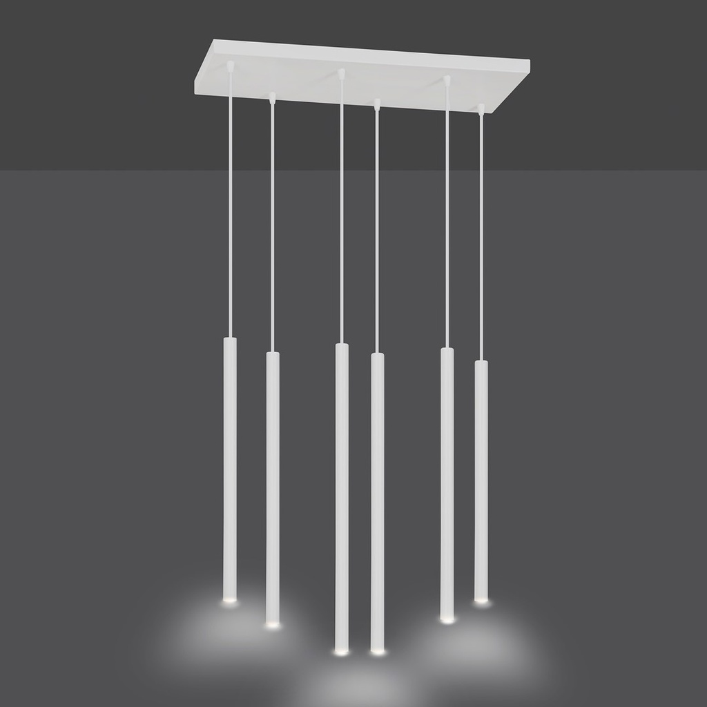 Selter 6 pendant lamp – White – photo 4