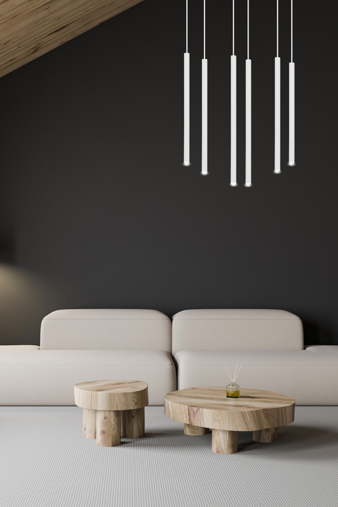 Selter 6 pendant lamp – White – photo 7