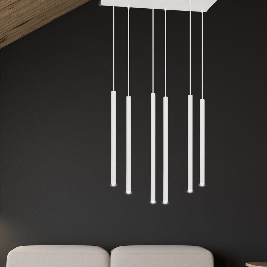 Selter 6 pendant lamp – White – photo 8