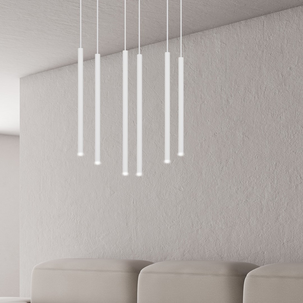 Selter 6 pendant lamp – White – photo 10