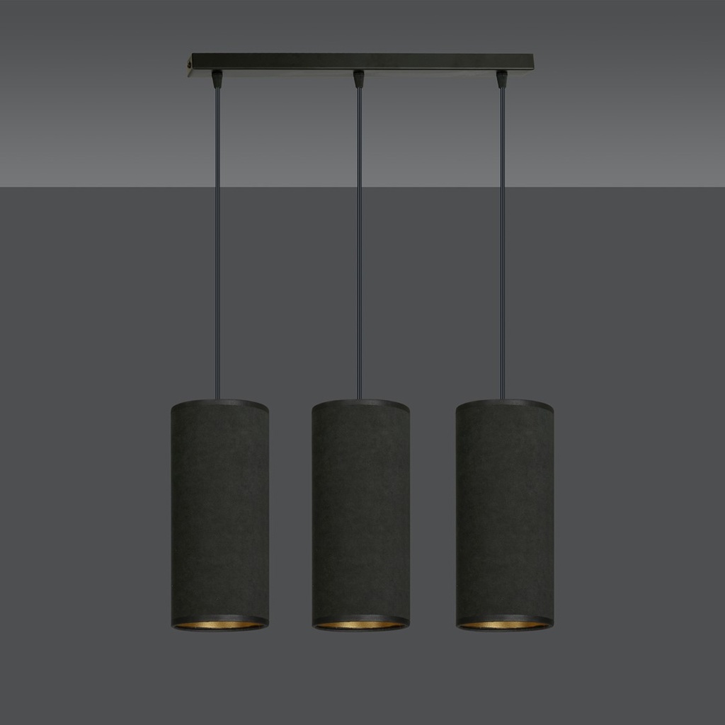 Bente 3 pendant lamp – black – photo 4