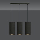 Bente 3 pendant lamp – black – photo 4