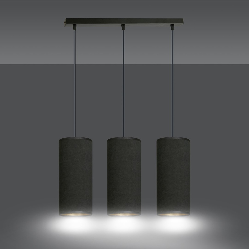 Bente 3 pendant lamp – black – photo 5