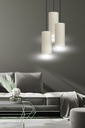 Bente 3 Black Premium Black pendant lamp – white – photo 7