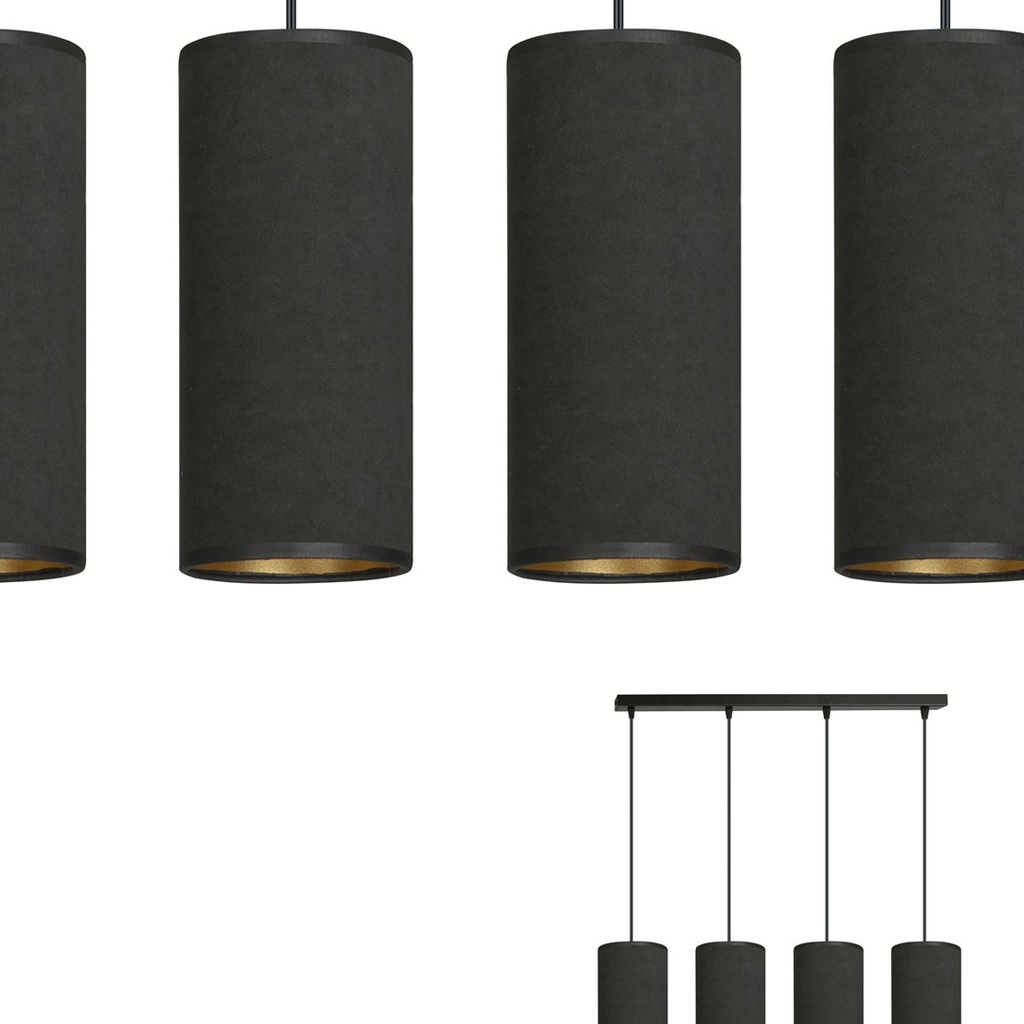 Bente 4 pendant lamp – black – photo 3
