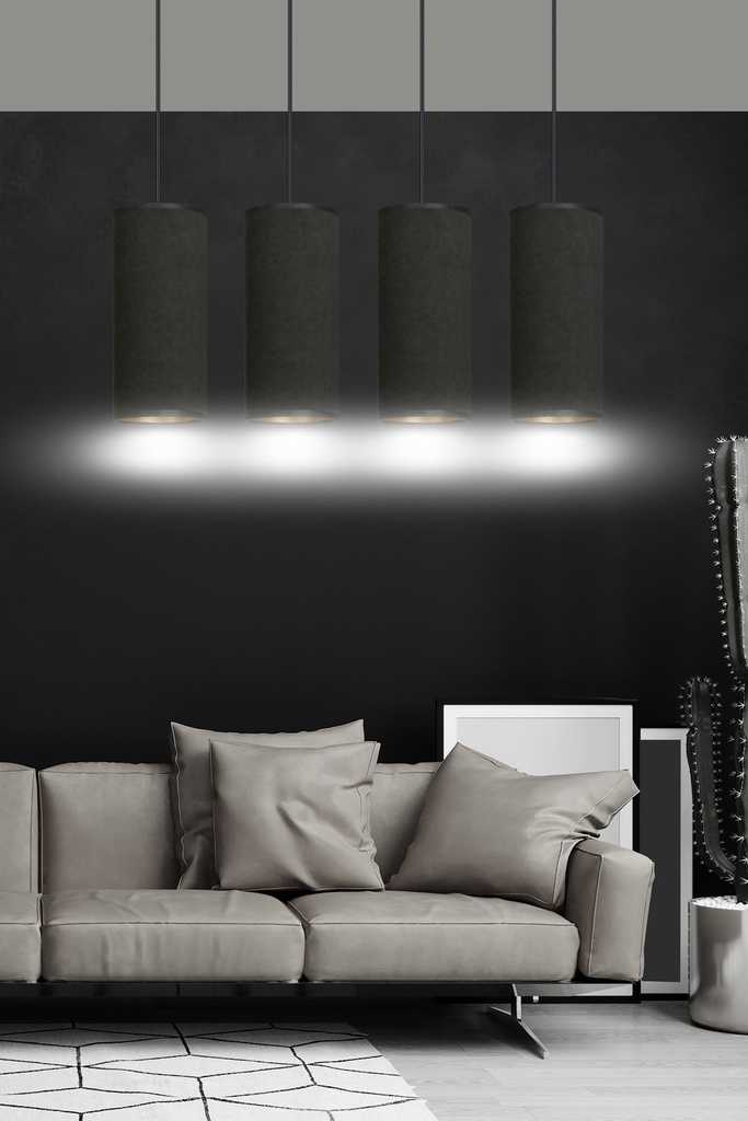 Bente 4 pendant lamp – black – photo 7