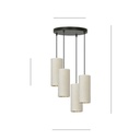 Bente 4 Black Premium Black pendant lamp – white – photo 6