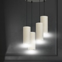 Bente 4 Black Premium Black pendant lamp – white – photo 10