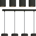 Bente 6 pendant lamp – black – photo 3