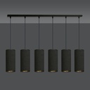 Bente 6 pendant lamp – black – photo 4