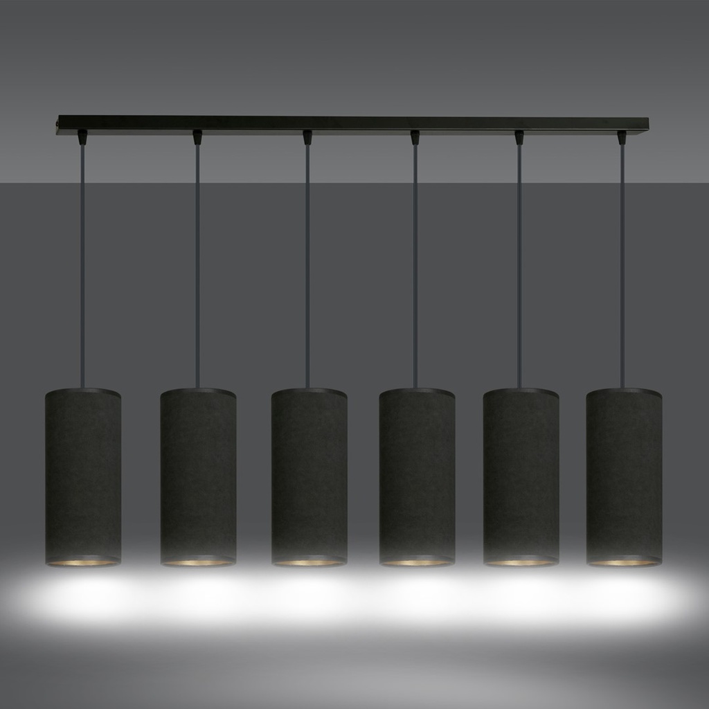 Bente 6 pendant lamp – black – photo 5