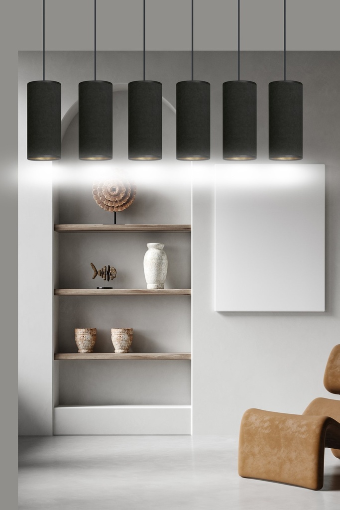 Bente 6 pendant lamp – black – photo 9
