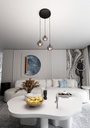 Cosmo 3 Black Premium pendant lamp – graphite – photo 4