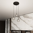 Cosmo 3 Black Premium pendant lamp – graphite – photo 7
