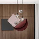 Cosmo 4 Black Premium pendant lamp – graphite – photo 6