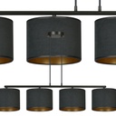 Hilde 4 pendant lamp – black – photo 3