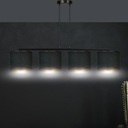 Hilde 4 pendant lamp – black – photo 8