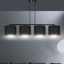 Hilde 4 pendant lamp – black – photo 10