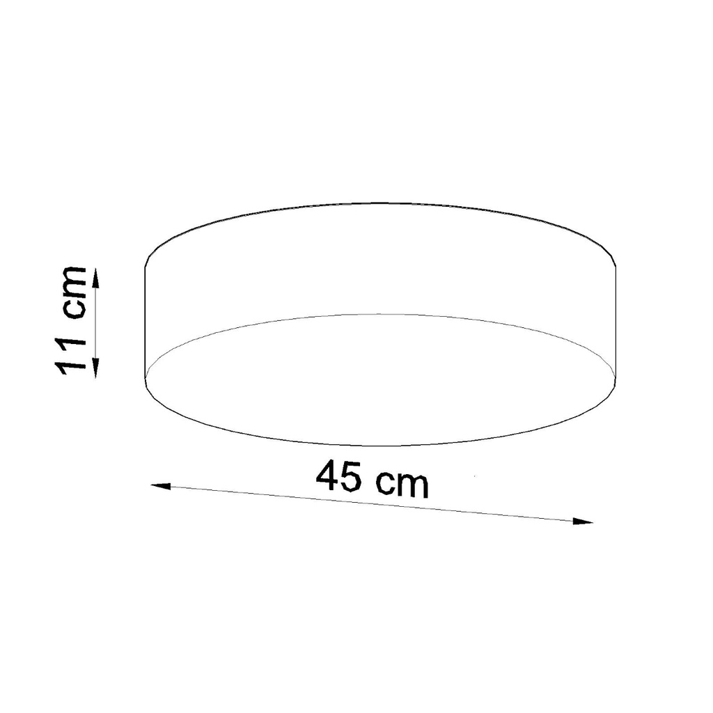 ARENA 45 ceiling light – White – photo 5