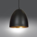 Lenox 1 pendant lamp – black gold – photo 4