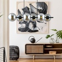 Rory 6 pendant lamp – graphite – photo 4