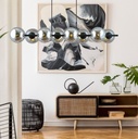 Rory 8 pendant lamp – graphite – photo 3