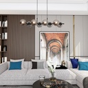 Rory 8 pendant lamp – graphite – photo 6