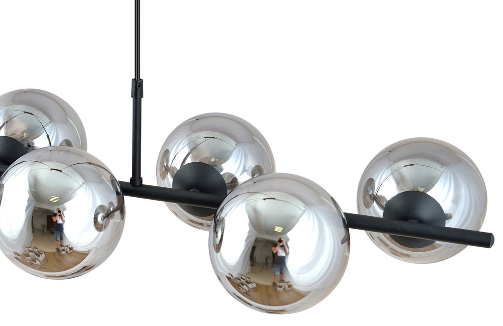 Rory 8 pendant lamp – graphite – photo 11