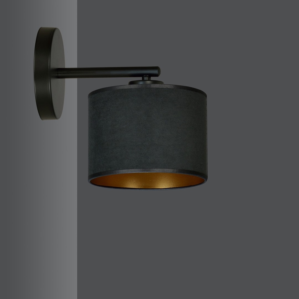 Hilde K1 wall lamp – black – photo 4