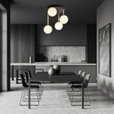 Dolce 4 ceiling lamp – black/opal – photo 9