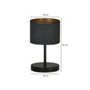 Hilde Ln1 table lamp – black – photo 6