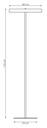 NEMO LP3 Floor lamp – White – photo 8