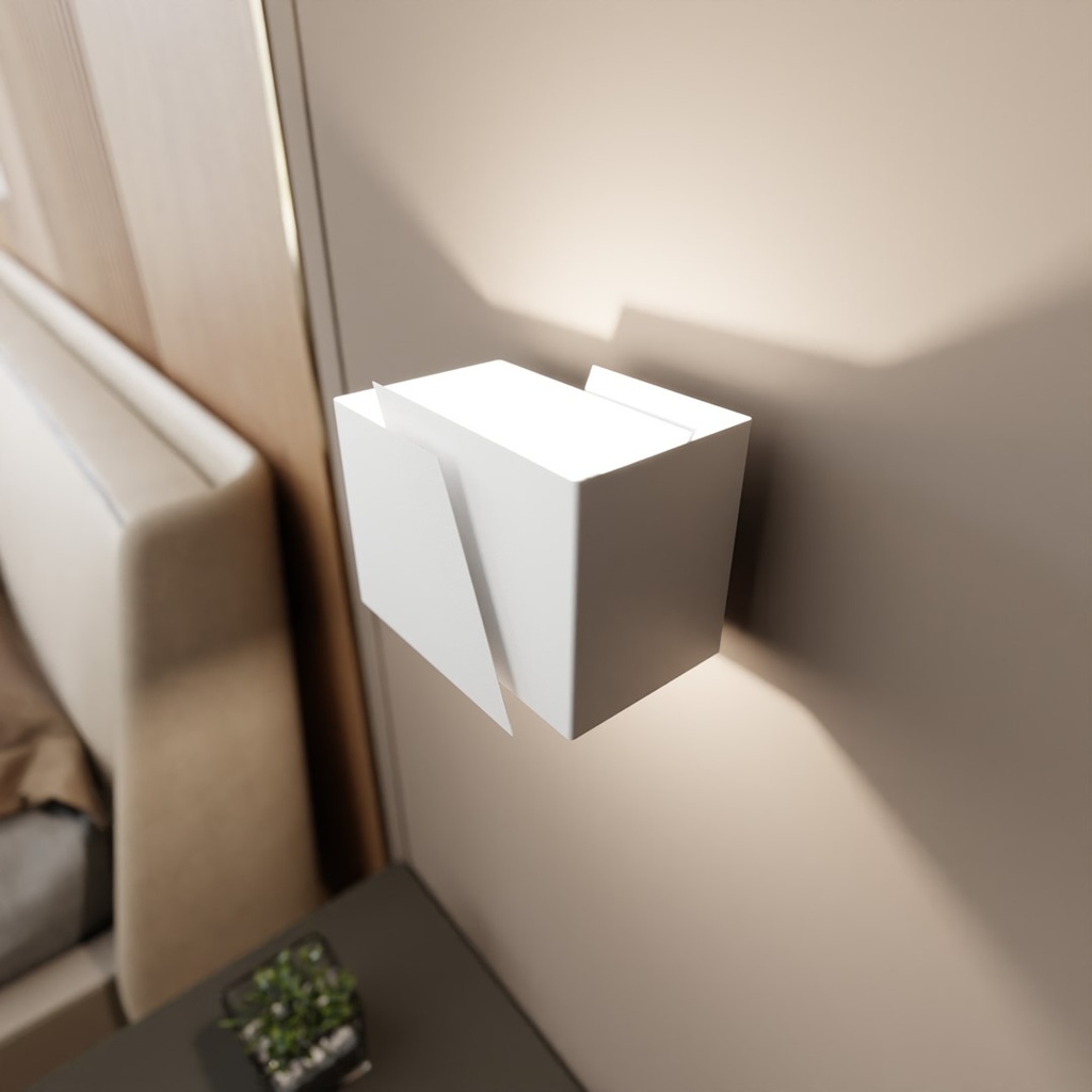 Frost wall lamp – White – photo 4
