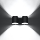 ORBIS 2 wall lamp – Black – photo 4