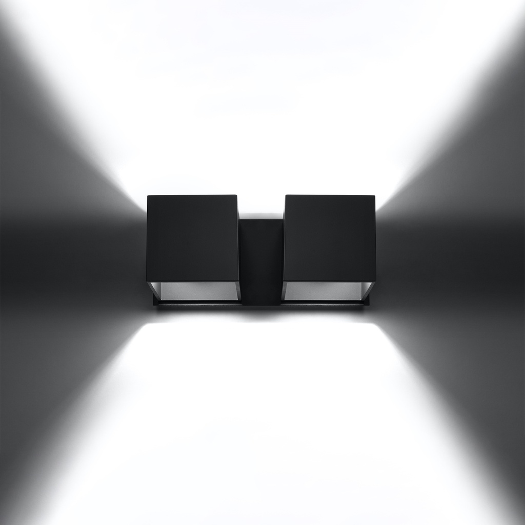 QUAD 2 wall lamp – Black – photo 4