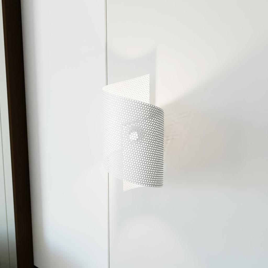 Spiral wall lamp – White – photo 3