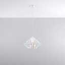 Lampe à suspension UMBERTO – Blanc – photo 3