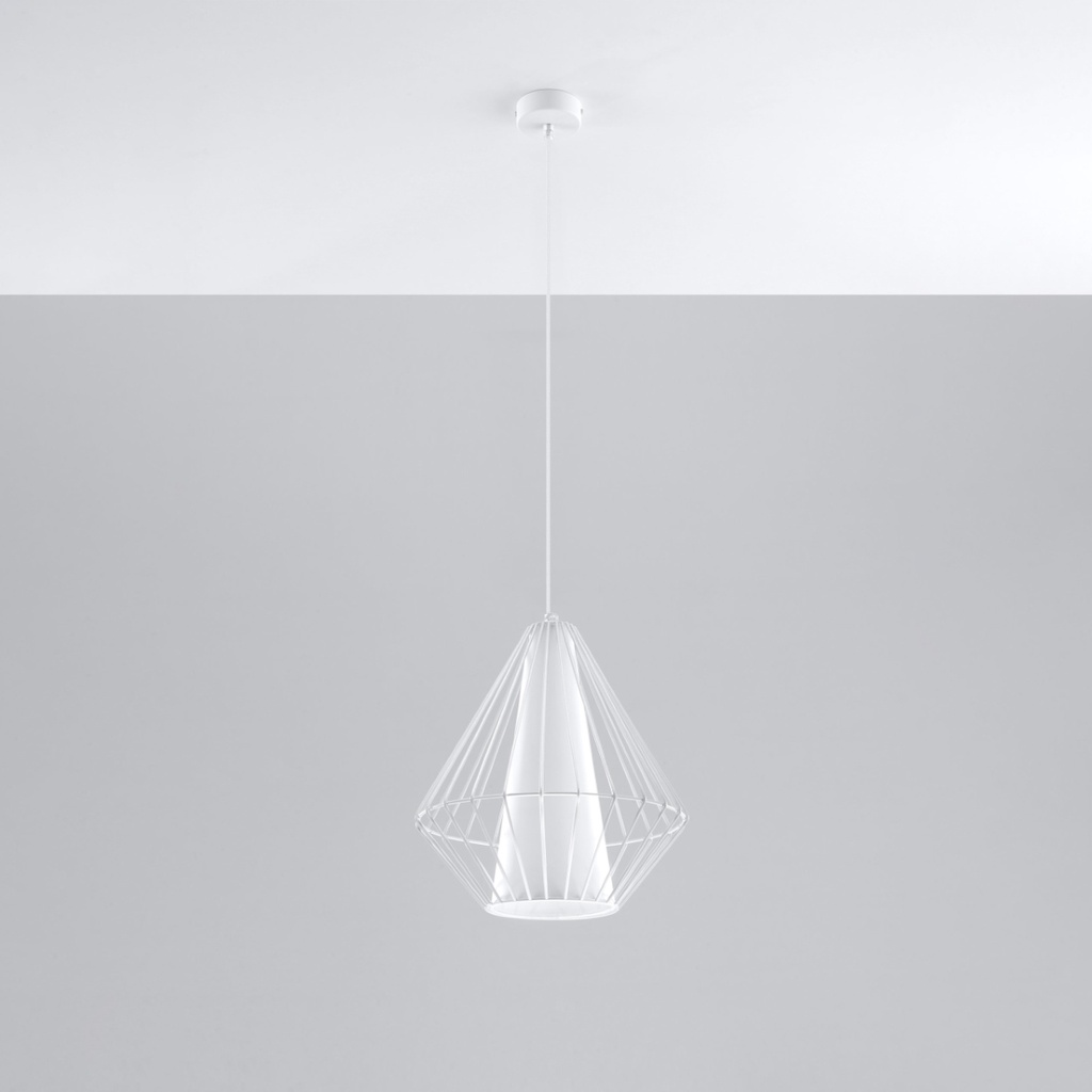 DEMI pendant lamp – White – photo 3