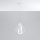 DEMI pendant lamp – White – photo 3