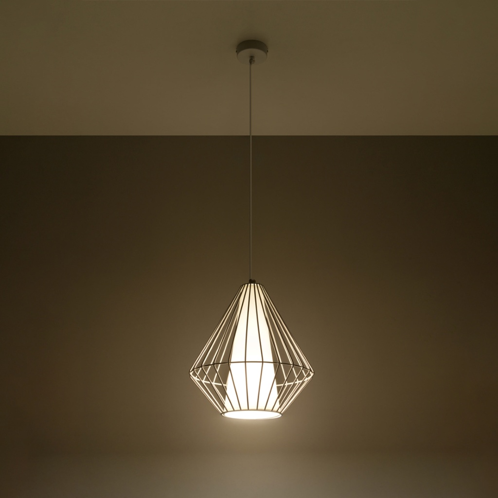 DEMI pendant lamp – White – photo 4
