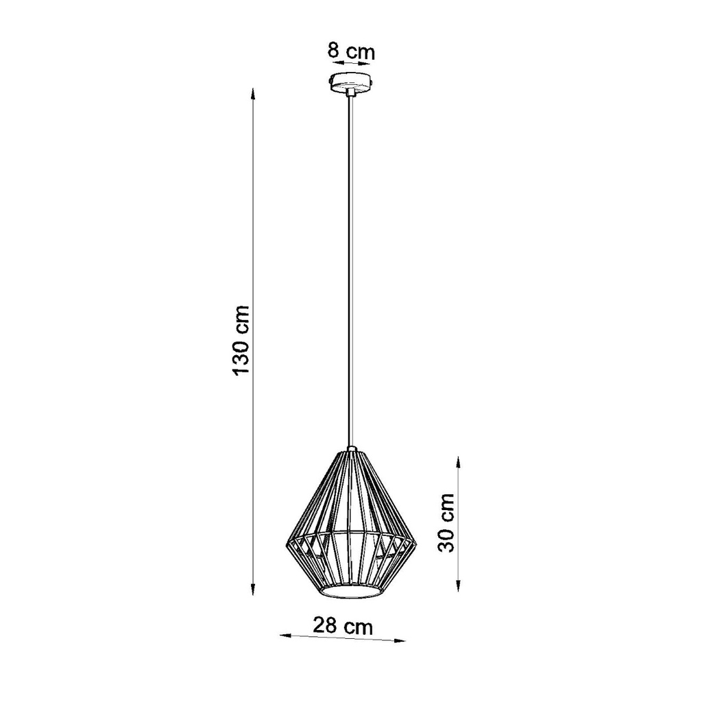 DEMI pendant lamp – White – photo 5