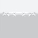 MERIDA 6L ceiling light – White – photo 3