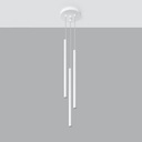 PASTELO 3P pendant lamp – White – photo 3