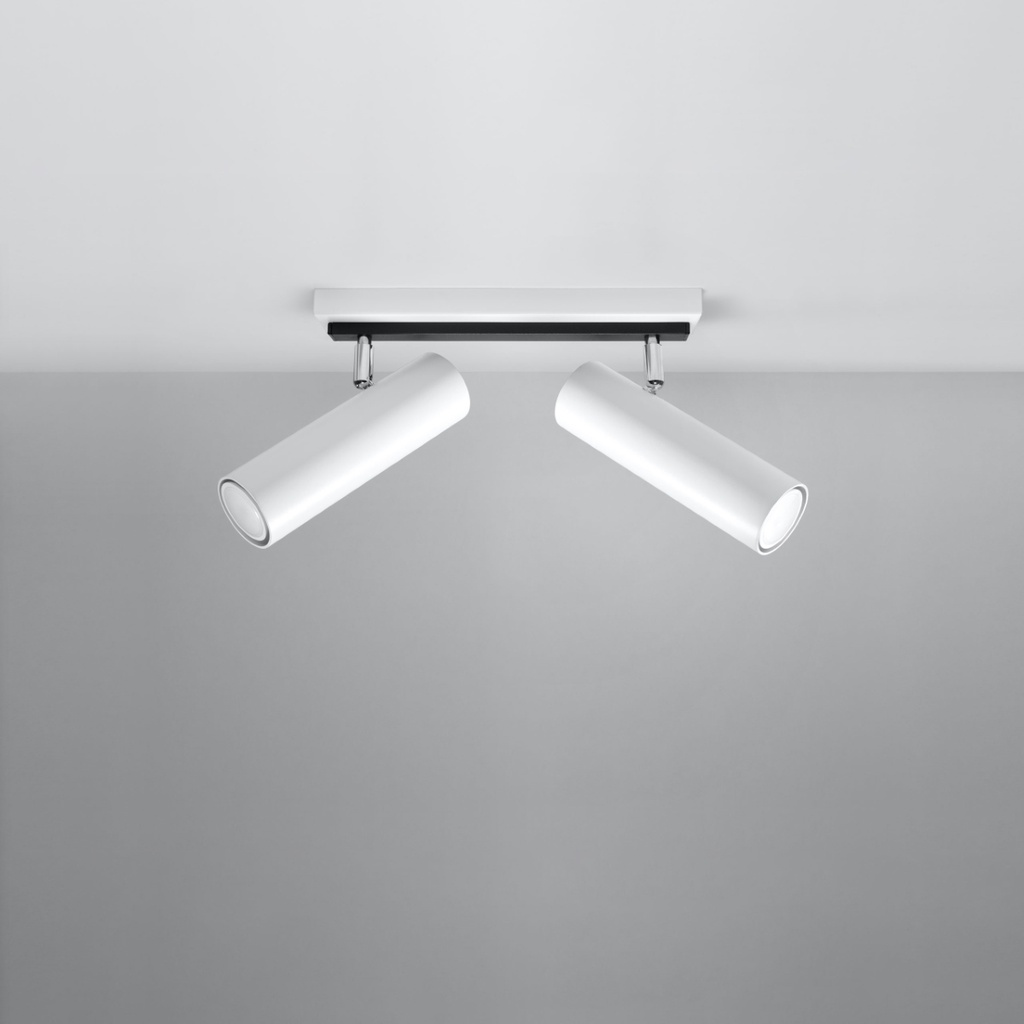 DIREZIONE 2 ceiling light – White – photo 3
