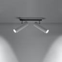 DIREZIONE 2 ceiling light – White – photo 4