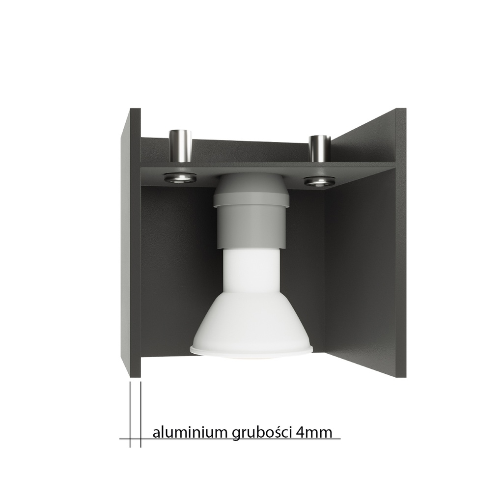 QUAD MAXI wall lamp – White – photo 5