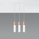 Lampe à suspension PABLO 3 – Blanc – photo 3