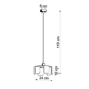 TULIP pendant lamp – White – photo 5
