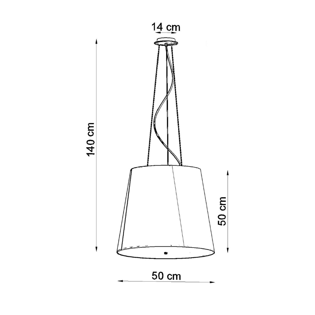 Geneve 50 chandelier – White – photo 5