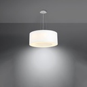 Chandelier SATURNO 50 – White – photo 4